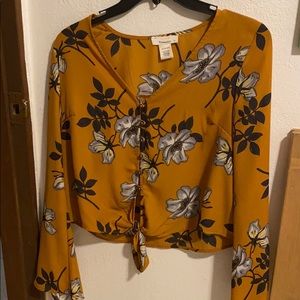 Polyester blouse